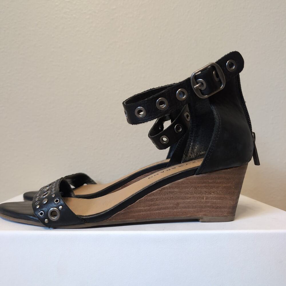 Studded Leather Wedge Lucky brand Sandals